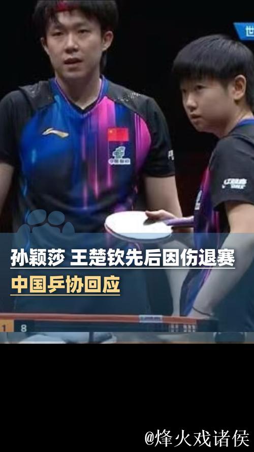 孙颖莎王楚钦因伤退赛，乒乓球商业化难题再显